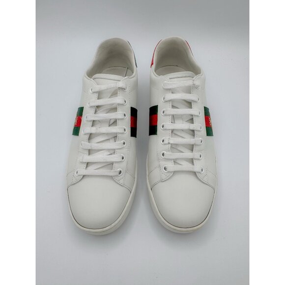 Gucci New Ace Bee Embroidered Sneakers - Picture 3 of 14